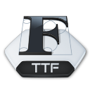 File TTF Icon 128x128 png